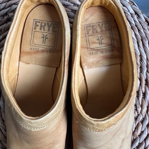 NEW-Frye Campus Western Mule Slides Banana Yellow Women's 8.5M - Picture 6 of 12